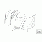 Sport City Cube 125-200 carb E3 Задняя часть кузова 1