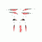 RXV-SXV 450-550 (Vdb Merriman) Rear body decals