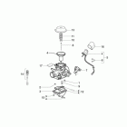 Mojito 125 E3 Carburettor - components