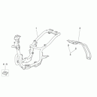 Scarabeo 125-200 Light Carb. Рама