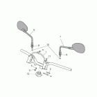 Scarabeo 125-200 Light Carb. Руль