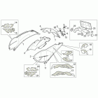 Scarabeo 125-200 Light Carb. Задняя часть кузова 1