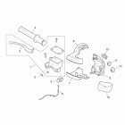 Scarabeo 125-200 Light Carb. Рулевые переключатели,правые