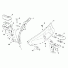 Scarabeo 250 Light E3 Подножки