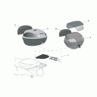 Scarabeo 400-492-500 Light Acc. - top / cases i