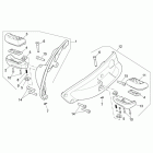 Scarabeo 400-492-500 Light Подножки