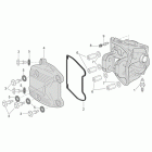 Scarabeo 400-492-500 Light Head cover cpl.