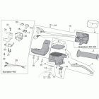 Scarabeo 400-492-500 Light Рулевые переключатели ,левые