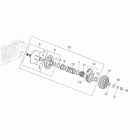 Scarabeo 400-492-500 Light Pulley assy., driven
