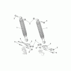 Scarabeo 400-492-500 Light Задний амортизатор