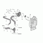 Scarabeo 400-492-500 Light ВОДЯНОЙ НАСОС