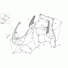 Sport City 125-200-250 E3 Front body - internal shield
