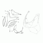 Sport City Cube 250-300 IE E3 Front body  -  front cover