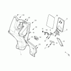 Sport City ONE 125 4T E3 Центальная часть облицовки 1