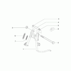 Sport City ONE 125 4T E3 Центральная подножка