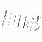 Sport City ONE 125 4T E3 Передняя вилка