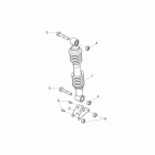 Sport City ONE 125 4T E3 Задний амортизатор