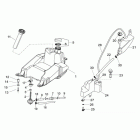 Sport City ONE 50 2T E3 ТОПЛИВНЫЙ БАК
