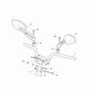 SR 50 H2O NEW (IE+Carb.) Руль
