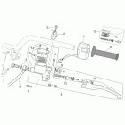 SR 50 H2O NEW (IE+Carb.) Рулевые переключатели ,левые