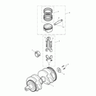 Bonneville Crankshaft, connecting rods & pistons