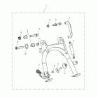 Bonneville T100 Centre stand kit