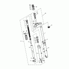 Bonneville T100 Front forks & lower yoke