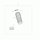 Bonneville T100 Gaiter kit, forks
