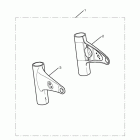 Bonneville T100 Headlight bracket set, chrome