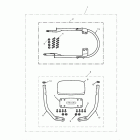 Bonneville T100 Sissy bar low kit