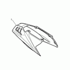 Daytona 675 SE Heatshield, carbon fibre > daytona 675