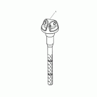 Daytona 675 SE Oil  dipstick, black > daytona 675r