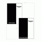 Rocket III Touring Owners handbooks - abs version