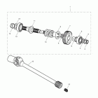 Rocket III Touring Transmission damper & drive shaft