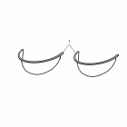 Rocket III Touring Auxiliary lamp visor kit