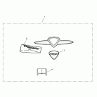 Rocket III Touring Embellishers, footboard covers rear, kit