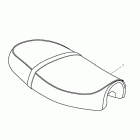 Scrambler Gel seat