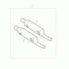 Scrambler Silencer pair, aftermarket