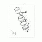Scrambler Tacho kit - 436150 >