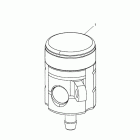 Speed Triple Brake reservoir, rear, type 3