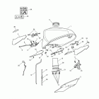 Sprint ST Fuel tank & fittings - 340148> (non abs) 340227> (abs ve...