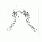 Sprint ST Lever kit, adj, std, short