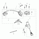 Street Triple Ignit. switch / lock set >356389 row, >356464 us,ca,tw; ...
