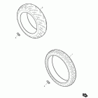 Street Triple Tyres, valves & balance weights