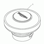 Thunderbird Filler cap, fuel, locking