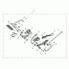 Thunderbird Storm Footboard control & mtg kit, rider