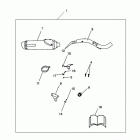 Tiger 1050 Slip-on silencer, race, arrow