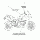Tiger 1050 SE Bodywork - decals 483576 >