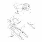 Tiger 1050 SE Rear bodywork & seat