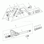 Tiger 1050 SE Gear change mechanism - eng no 340170 >